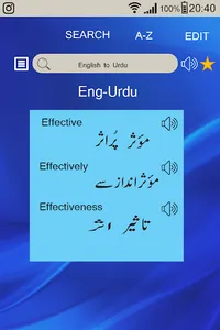 Offline English to Urdu Dictio screenshot 5