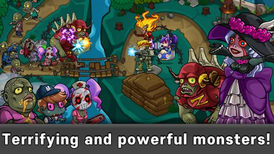 Heroes Defense: Attack Zombie screenshot 15