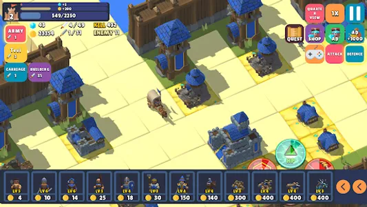 Amalthea Warfare - OfflineGame screenshot 3