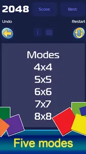2048 puzzle plus 4096, 1024 screenshot 1