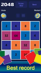 2048 puzzle plus 4096, 1024 screenshot 2