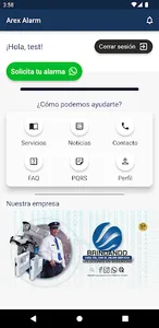 Arex Alarm screenshot 1