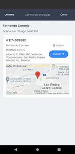 Orchata Repartidores screenshot 2