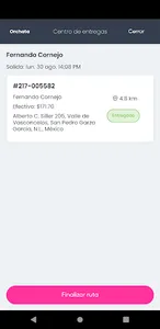 Orchata Repartidores screenshot 4