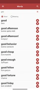 Dictionary: English to French screenshot 1