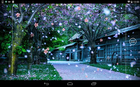 Sakura Live Wallpaper screenshot 9