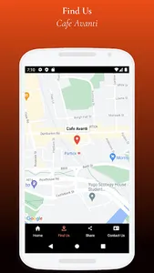 Cafe Avanti screenshot 1