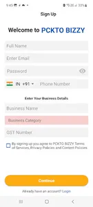 PCKTO BIZZY screenshot 1