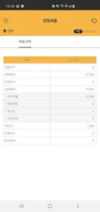오더퀸 매출조회 screenshot 1