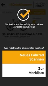 Winora Group OrderScanner screenshot 3