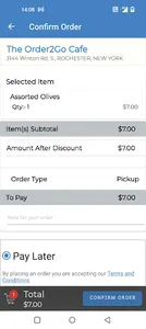 Order2Go Cafe screenshot 6