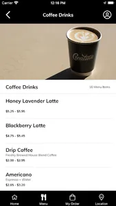 Creation Coffee screenshot 2