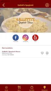 Galletti's Spaghetti House screenshot 5