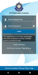 ATITHI@Indian Customs screenshot 1