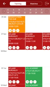 Regents Park FC Coach screenshot 1