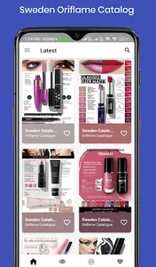 Oriflame catalogue screenshot 2