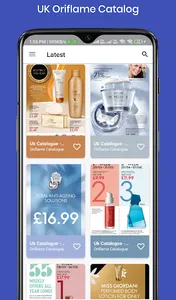 Oriflame catalogue screenshot 3
