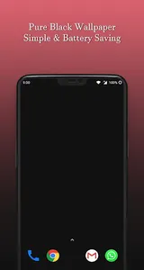 Pure Black Wallpaper screenshot 3