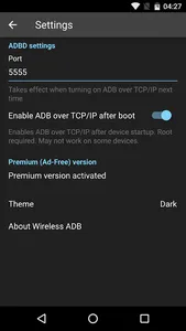 Wireless ADB: ADB over TCP/IP screenshot 1