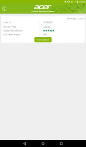 Acer Service Center Feedback screenshot 3