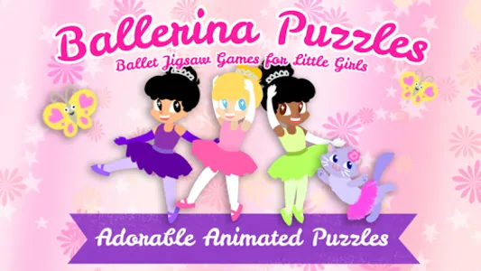 Ballerina Puzzles for Kids screenshot 0