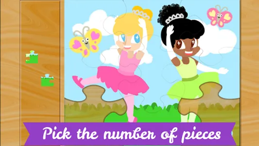 Ballerina Puzzles for Kids screenshot 1