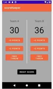 Score Keeper screenshot 1