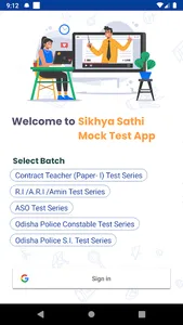 Sikhya Sathi - Mock Test App screenshot 0