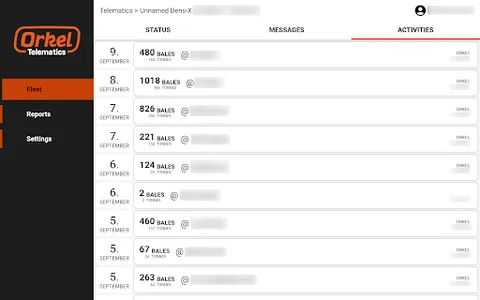 Orkel Telematics screenshot 10