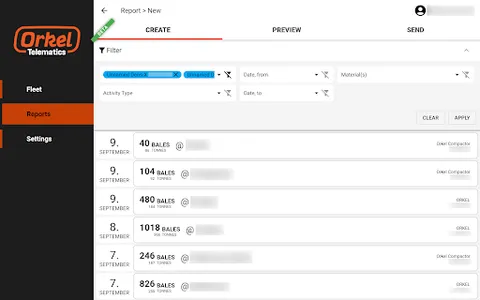 Orkel Telematics screenshot 17
