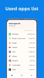 Phone statistic and blocking screenshot 4