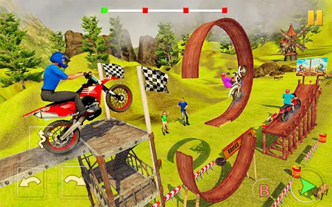 Indian Bikes Driving Game 3D screenshot 0