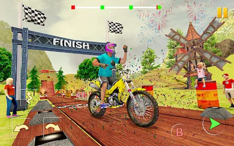 Indian Bikes Driving Game 3D screenshot 2