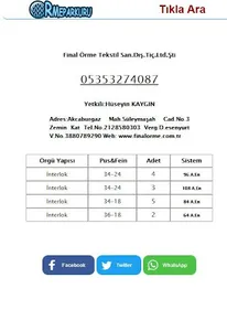 Fason Örme Makine  Parkuru - K screenshot 2