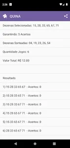 Loterias screenshot 5