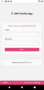 ORY Profile App screenshot 3
