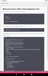 ORY Profile App screenshot 9