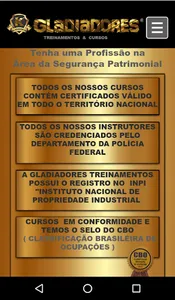 gladiadores treinamentos screenshot 0