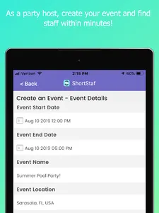 ShortStaf: On Demand Staff screenshot 17