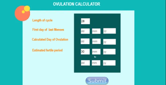 Ovulation Calculator screenshot 0