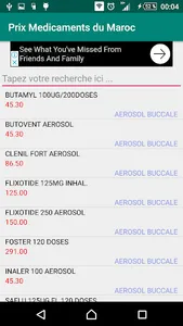 Prix Medicaments du Maroc screenshot 1