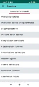 دروس الرياضيات الاولى اعدادي screenshot 3