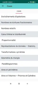 دروس الرياضيات الاولى اعدادي screenshot 5