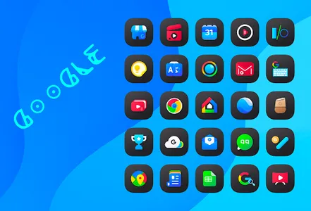 Mignon Dark Icon Pack screenshot 1