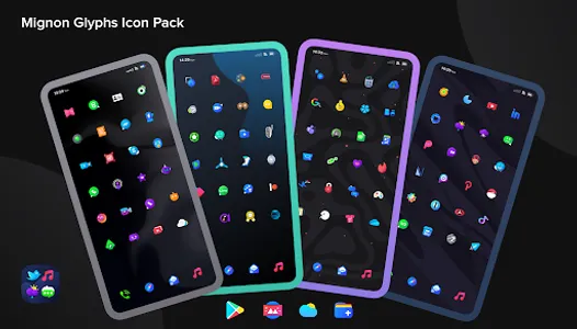 Mignon Glyphs Icon Pack screenshot 7