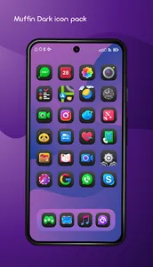 Muffin Dark Icon Pack screenshot 1