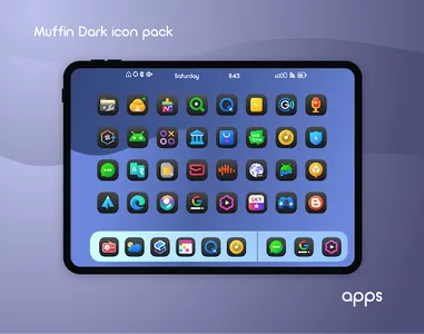 Muffin Dark Icon Pack screenshot 7