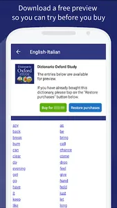 Dizionario Oxford Study screenshot 7