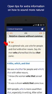 Oxford Learner’s Quick Grammar screenshot 5