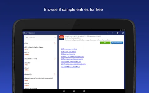 Oxford Learner’s Quick Grammar screenshot 8